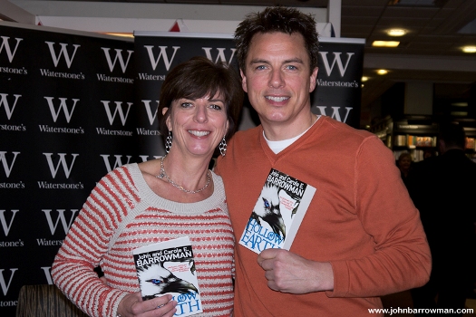 John and Carole at signing event 4 February