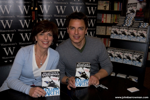 John and Carole at signing event 16 February