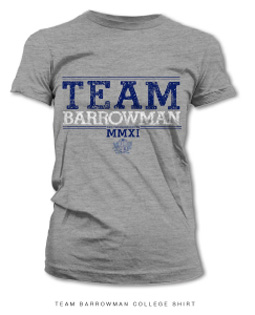 Team Barrowman t-shirt