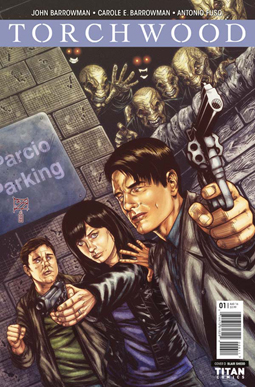 Cover of Torchwood comic