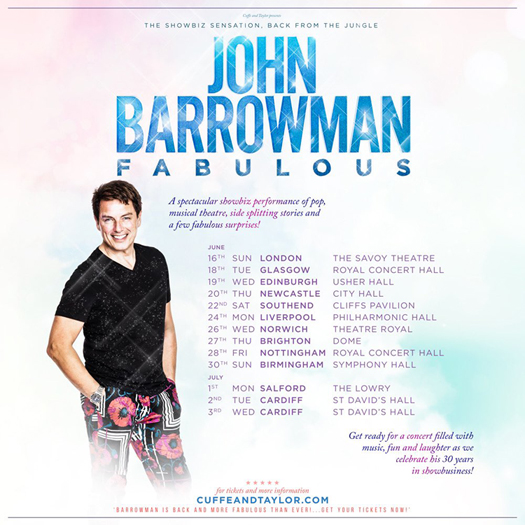 Concert Tour 2019 John Barrowman Official Site