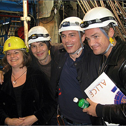 Sue Rider (Dr. Cox's manager), Dr Brian Cox, John and Gavin