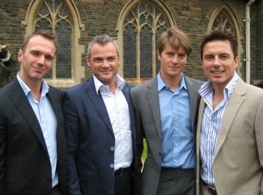 Stuart, Gavin, Scott and John