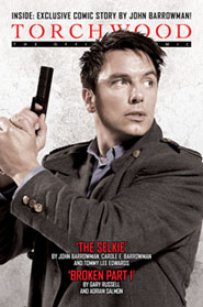 Captain Jack on cover of TW Comic