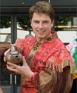 John as Aladdin