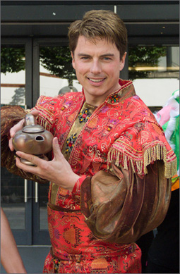 John as Aladdin