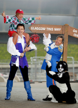 John with The Krankies