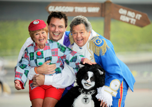 John with The Krankies
