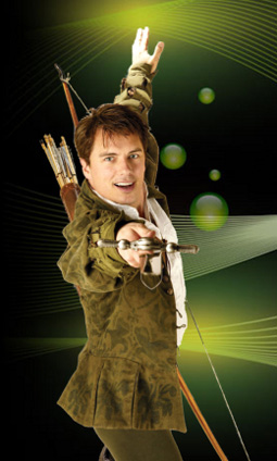 John as Robin Hood