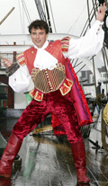 John as Robinson Crusoe