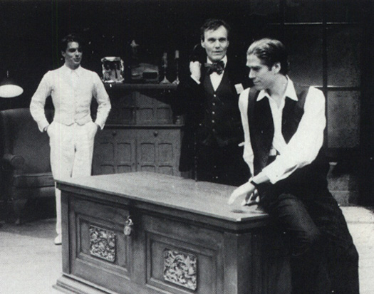John with Anthony Head and Alexis Denisoff in Rope
